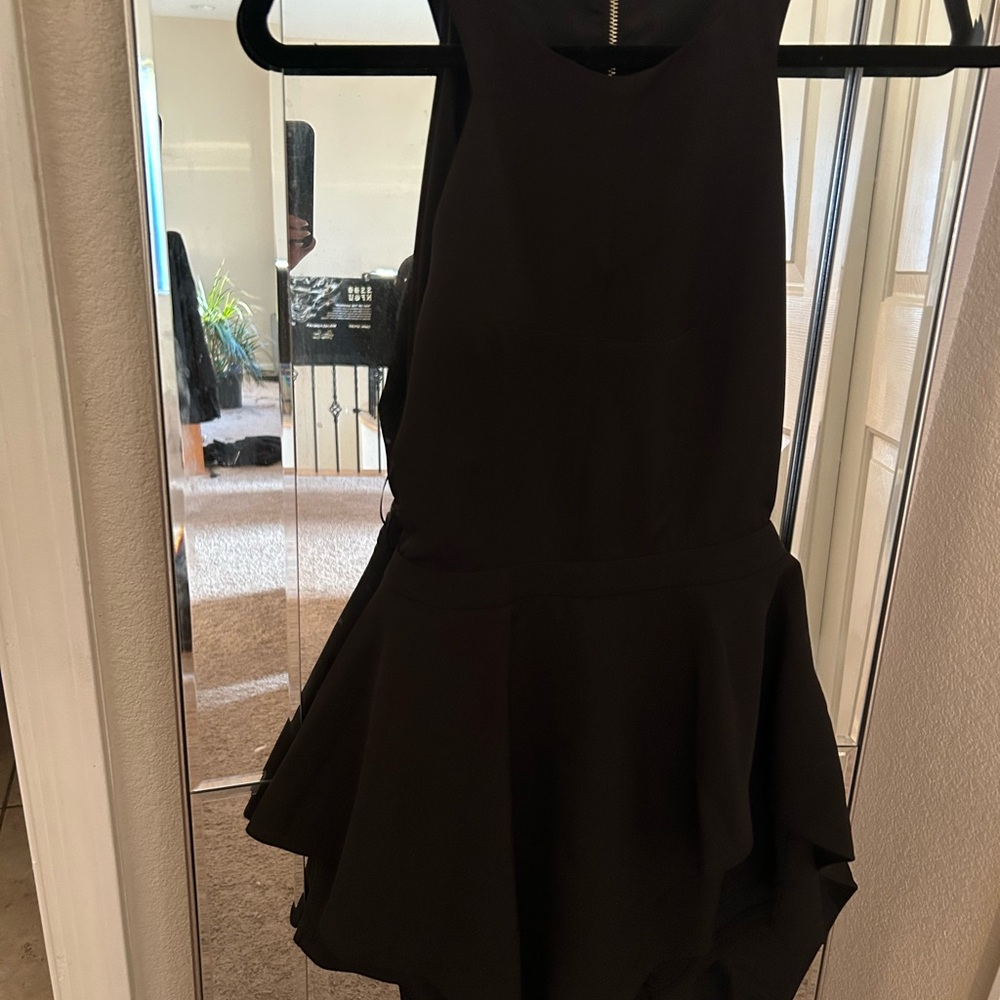 New Elegant Black Sleeveless Wedding Dress